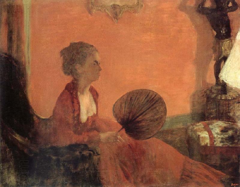 Edgar Degas Madame Camus en rouge China oil painting art
